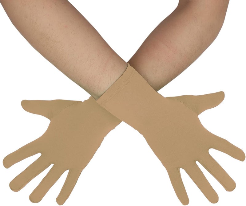 Sheface Stretchy Spandex Costume Gloves - Men's & Women's Banquet Party Wedding Gloves - Image 1